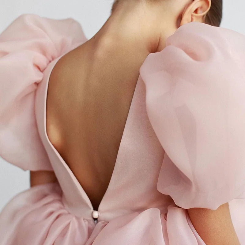 Blossom Puff Dress